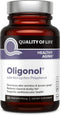Quality of Life Premium Anti Aging Supplement, 30 Vegicaps - Oligonol for Cardiovascular Health & Circulation