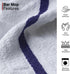 Pack 12, 15"x19" 100% CASA COPENHAGEN Classic Bar Mop Towels - of Cotton, Highly Absorbent & Durable Towels