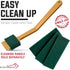 60 Pcs Slicer EZ Scrub Pad, Electric Blade Cleaning Tool for Deli Slicing Machine, Small Scrub Pads