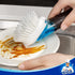 MR.SIGA Soap Dispensing Dish Brush, Kitchen Cleaning Brush, Black
