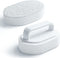 Handle Bath Tub Scrubber, Non Scratch Bathroom Scouring Pad, Heavy Duty Cleaning Sponge Scrub, 2 PCS