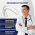 GOYO Slim FIT Pack of 4 Mouth Guard for Clenching Teeth at Night, Thermo Checker & Dental Case, Custom-Fit Bruxism Guard