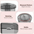 Rotating Makeup Organizer 360° - Adjustable Layer Cosmetic Storage Lazy Susan for Dresser Bathroom, Medium, Gray