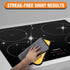 Meuvcol 12 Oz Glass Stove Top Cleaner Kit, Glass Cooktop Cleaner Non-Abrasive, Stove Oven Cleaner & Polish For Ceramic