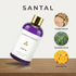 Scentfluence 4oz Santal Diffuser Oil Sandalwood & Cedarwood Oils with Grapefruit, Vetiver, Leather, Citrus, Grapefruit