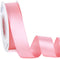 Ribbli Double Faced Pink Satin Ribbon, 1” x Continuous 25 Yards for Bows, Gift Wrapping, Baby Shower