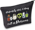 TSOTMO Evil Gift Queen Witchy Makeup Pouch, Poison Zipper Bag, Halloween Party Gift for Villain Fans