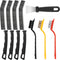 Crevice Cleaning Brush, 8 Pcs Multifunctional Tools, Hard Bristle Brushes for Household Use