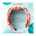 PANTIDE Thanksgiving Fall Jeweled Knotted Headband - Pumpkin Rhinestone Crystal Embellished Wide Top Knot Hair