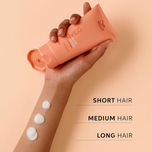 Wella Professionals Invigo Nutri-Enrich Frizz Control Cream, Deeply Nourishing for Dry & Damaged Hair, 5.07 oz