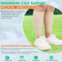 MGANG Plus Size 5XL Calf Compression Sleeve, 20-30mmHg Leg Compression Socks for Pain Relief, Swelling, Travel, Beige
