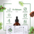 HBNO Organic Fir Balsam Essential Oil - Huge 4 oz (120ml) Value Size - USDA Certified Organic for Aromatherapy