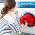 Tenare 100 Pack 12'' x 12'' Microfiber Cleaning Cloths, Reusable Rags for House, Kitchen, Car, Window (Red)