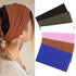 XTREND 6 Pcs Wide Headbands for Women, Extra Large Turban Stretch Fashion Hairband for Workout