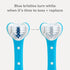 Frida Baby Triple-Angle Toothhugger Training Toddler Toothbrush, Cleans All Sides at Once, for 2 Years and Up, Blue