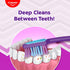 Pack 6) Colgate ZigZag Toothbrush for Deep Inter dental Clean with multi angle zig zag bristles (Medium