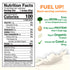 Growing Naturals Vanilla Rice Powder, 15g Plant Protein | 2.8G BCAA, Vegan, Gluten-Free, Keto | 2 Pound (Pack of 1)