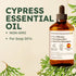 Set Set 2X 4 Oz Cypress Essential Oil for Diffuse & Patchouli Essential Oil for Diffuser - Aromatherapy Grade Essential