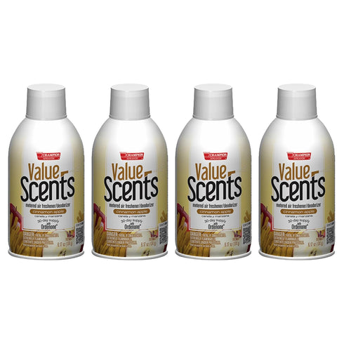Champion Sprayon ValueScents Metered Air Freshener Cinnamon Apple net 6.17 oz. Count 4.