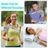Shoulder Brace for Torn Rotator Cuff Recovery, Adjustable Fit Sleeve Wrap for AC Joint Pain Relief, Small, Gray