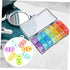 Weekly Pill Organizer Box Portable Medicine Storage Dispenser with Tight Seal Lightweight Compact Individual