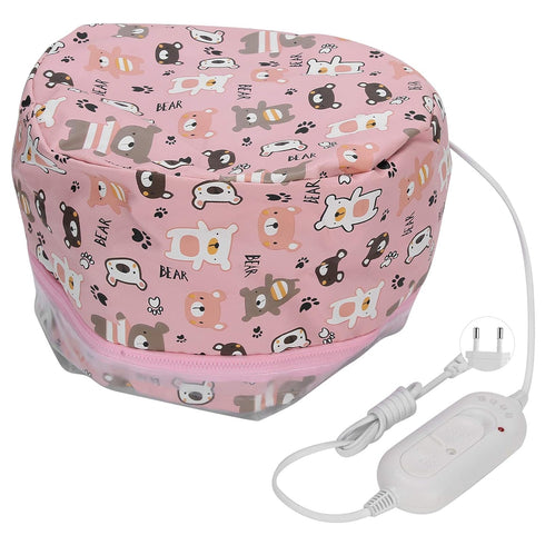 Hair Care Hat, Electric Hair Steamer with 3 Mode Temperature Control, Detachable Oil Treatment Tool