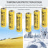 Zsolarigt 400mAh 1.2V Light,10 Packs AA NiCd Rechargeable Solar Batteries for Outdoor Flower Bed Solar Lights Rope,Led