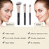 ENERGY Makeup Brushes - Professional Kabuki Foundation Brush and Concealer Brush Set with Travel Case