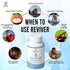 REVIVER Superior Absorption Electrolyte Pills - Sugar-Free Salt Tablets for Runners & Fasting, 120 Electrolyte Capsules