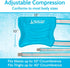 Arctic Flex Hip Ice Pack Wrap - Pain Relief for Hip Bursitis, Flexor & Replacement - Cold & Hot Therapy, Reusable Gel