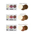Ruby Kisses Go Brow Eyebrow Kit, Dual Shade Powder & Wax, Includes 3 Stencils, Natural Brow Look, Ideal for Sparse Brows