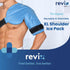 REVIX XL Shoulder Ice Pack for Rotator Cuff, Reusable Gel Cold Wrap for Shoulder Injuries & Surgery
