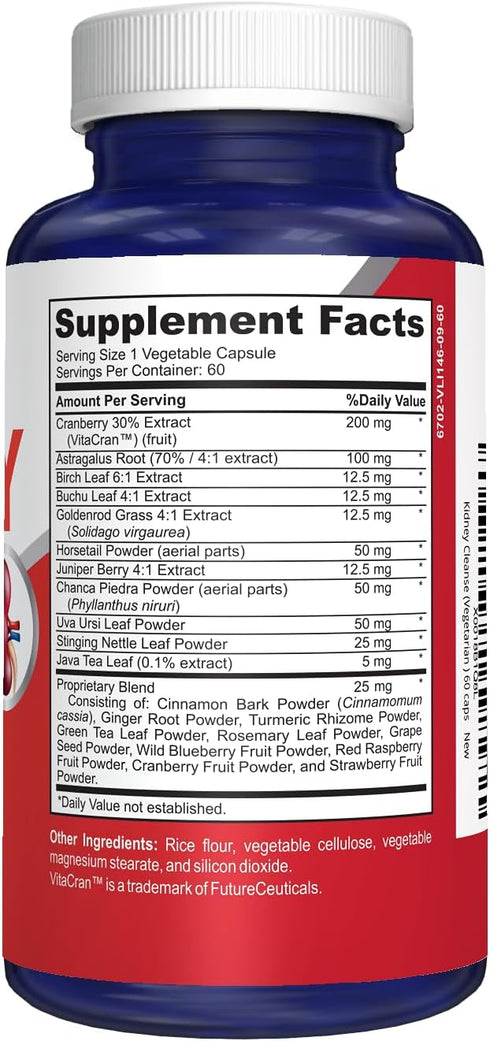 NusaPure Kidney Complex, Vegetarian, 60 caps
