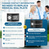 Upgraded Medical Bracelets for Men Women, QR Code Medical Alert ID Wristband, Titanium Steel Fits Wrists 8''-10''