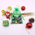HRX Package 100pcs Organza Drawstring Bags, Green, 4 x 6 inch Candy Mesh Gift Pouches