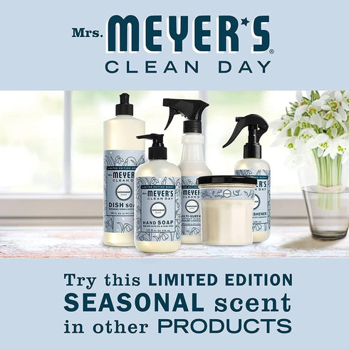 Set, 3 Mrs. MEYER'S Kitchen Dish Soap, Hand Soap, and Multi-Surface Cleaner, CT (Snowdrop)