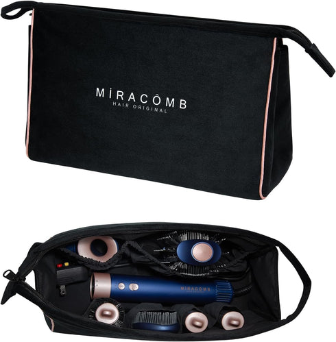 Multi-Purpose Velvet Storage Bag, Hair Tool Organizer & Travel Case for Hypersonic, Dyson Airwrap & Shark FlexStyle