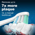 MRYUESG Replacement Toothbrush Heads, 10 Pack, Compatible with Philips Sonicare, White-Blue
