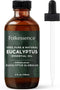 Folkulture Eucalyptus Essential Oil 4 Fl Oz - 100% Pure, Natural and Undiluted with Glass Dropper