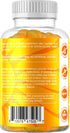 Vitamatic Sugar Free Vitamin D3 50,000 IU Weekly Supplement - 120 Pectin Based Gummies for Bones, Teeth, and Immune