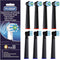 BKIX Replacement Toothbrush Heads Compatible with Oral B, Cross Sensitive Electric Brush Head Refills for Pro 1000
