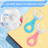 4 Pack U Shaped Toothbrush for Kids - Soft Silicone Brush Head, 360° Oral Teeth Cleaning Design for Ages 2-6