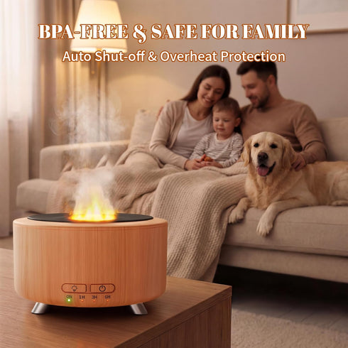 Suaglx 500 9 Essential Oil Diffuser for Home, Aromatherapy Diffuser Oil Machine for Office Room Yoga, Aroma Diffuser