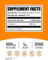BulkSupplements.com L-Tyrosine Powder - Tyrosine Supplement, Unflavored & Gluten Free - 500mg per Serving, 1kg