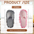 2 Pairs Microfiber Cleaning Mop Slippers, Washable Unisex Dusting Slippers for Floor Cleaning