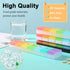 Wopanxye 7 7-Compartment 7-Color Weekly Pill Organizer, Days Portable Travel Pill Box, Medicine Planner Dispenser, Easy