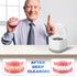 Ultrasonic Retainer Cleaner Machine for Dentures, 45kHz Professional Cleaner with 200ml Cleaning Basket