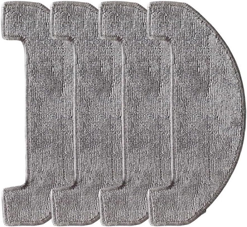 KDFHKHS Replacement Mop Pads for Robot Vacuum Cleaner, Microfiber Washable Cloths, 10-Pack for