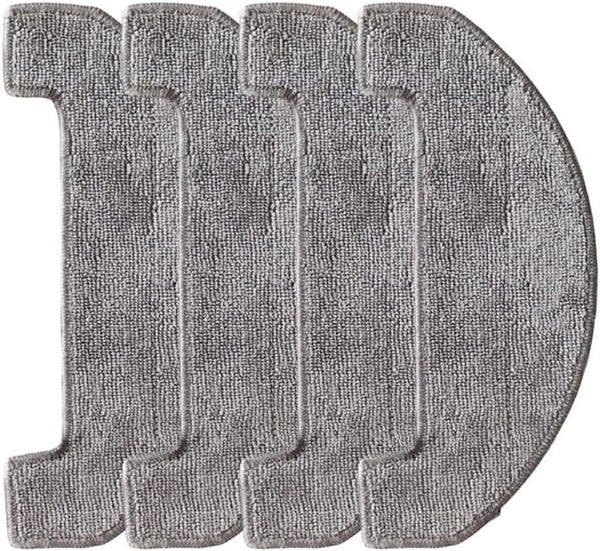 KDFHKHS Replacement Mop Pads for Robot Vacuum Cleaner, Microfiber Washable Cloths, 10-Pack for