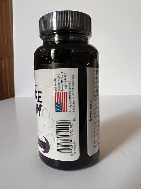 Force Factor LeanFire PM Weight Loss Pills, Fat Burner & Overnight Formula for Women & Men, 60 Capsules